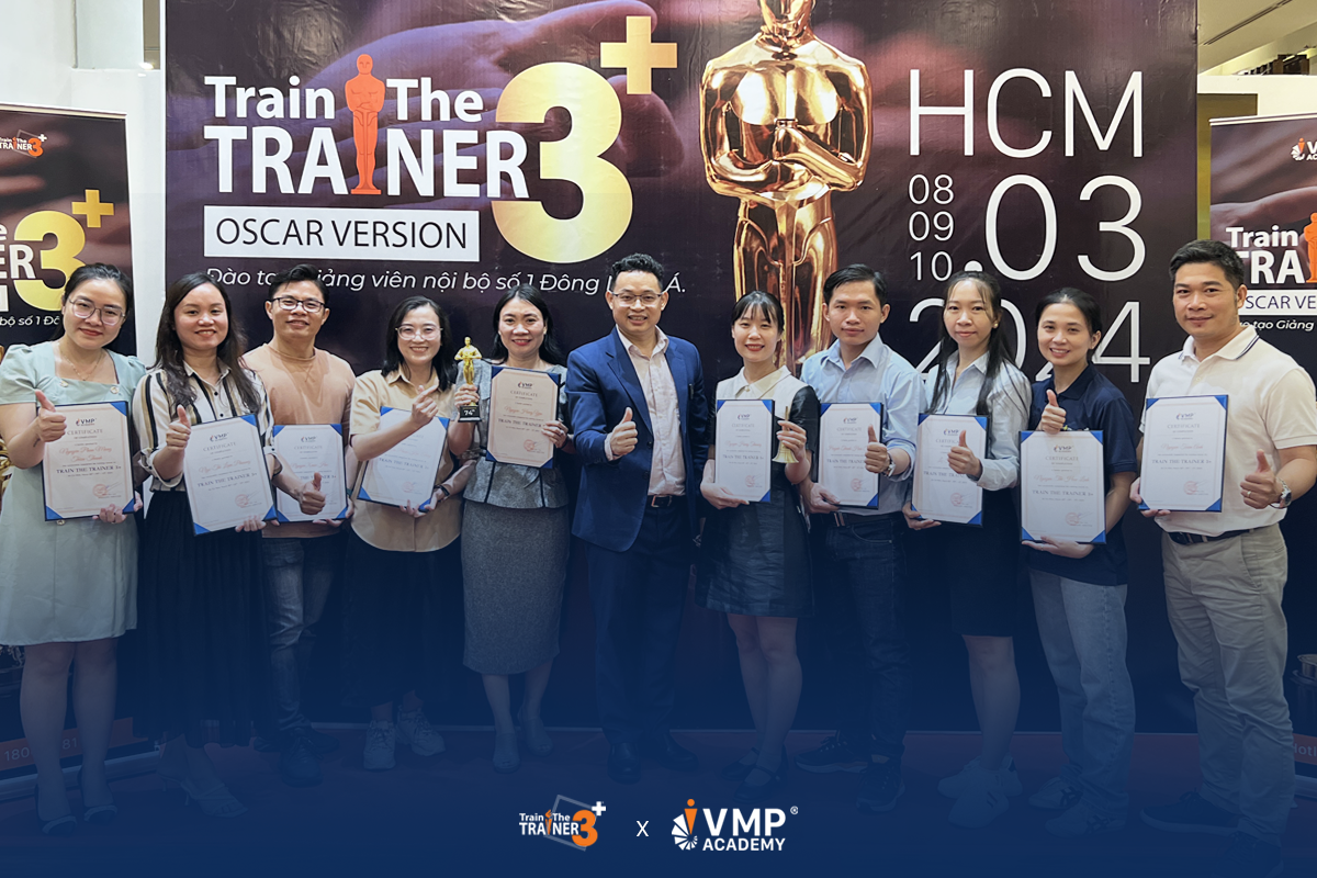 Khóa đào tạo kỹ năng dẫn giảng - Train The Trainer 3+