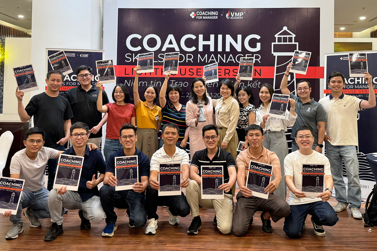 Khóa Coaching Skills For Manager do VMP tổ chức.