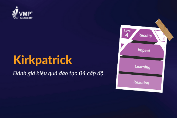 Mô hình Kirkpatrick là công cụ đánh giá hiệu quả đào tạo 4 cấp độ