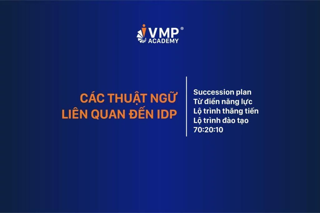 Thuật ngữ liên quan đến IPD gồm: succession plan, từ điển năng lực,...