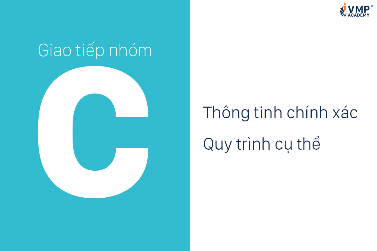 Giao tiếp với người nhóm C trong mô hình DISC.