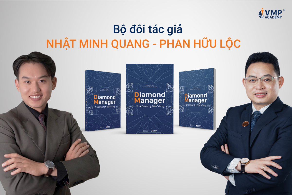 Bộ đôi tác giả của Diamond Manager. 