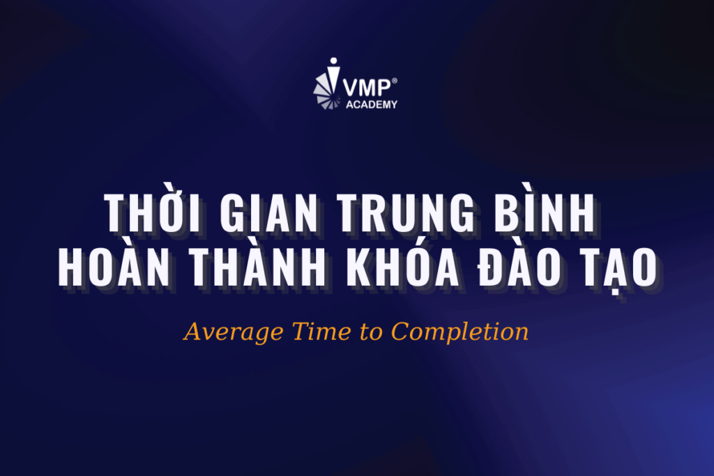 Thời gian trung bình hoàn thành khóa đào tạo là cơ sở để tính ROI