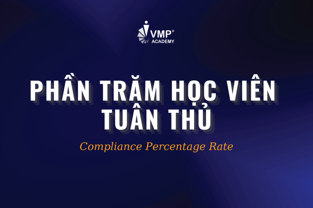 Dựa vào KPI này, quản lý đào tạo biết được học viên có đang theo sát chương trình học hay không. 