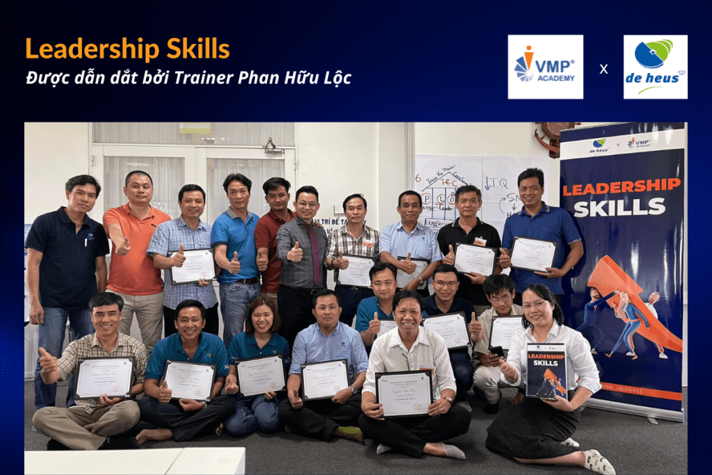 Cuối cùng là khóa học dành riêng cho De Heus - Leadership Skills.