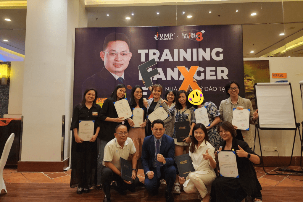 Khóa học với sự góp mặt của các Training Manager từ các tập đoàn hàng đầu.