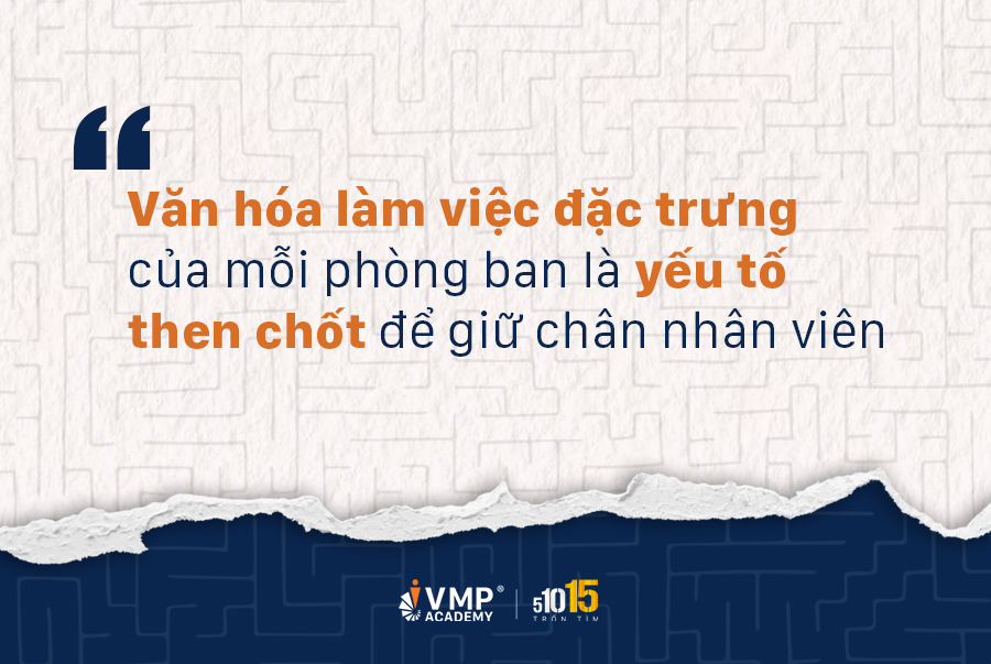 Nhà quản lý quyết định tinh thần và văn hóa làm việc trong đội nhóm của họ