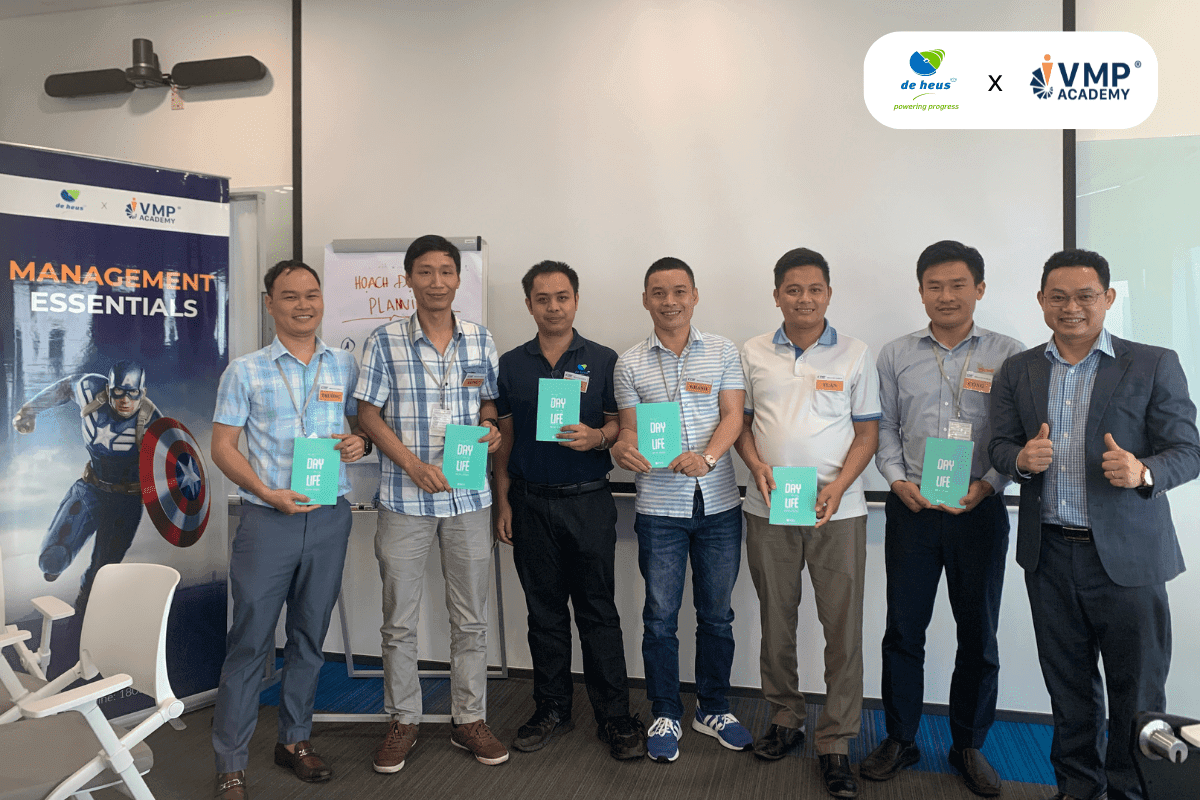 Khóa đào tạo kỹ năng lãnh đạo dành riêng cho De Heus. Khóa đào tạo kỹ năng lãnh đạo dành riêng cho De Heus.