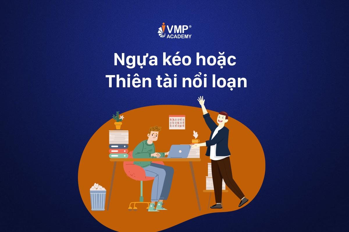 Ngựa kéo và thiên tài nổi loạn là hai nhóm nhân sự tiếp theo trong mô hình 9 box. Ngựa kéo và thiên tài nổi loạn là hai nhóm nhân sự tiếp theo trong mô hình 9 box.