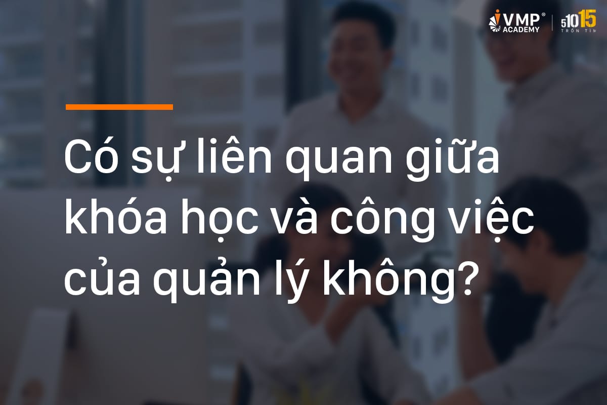 đề xuất đào tạo quản lý có liên quan đến công việc không