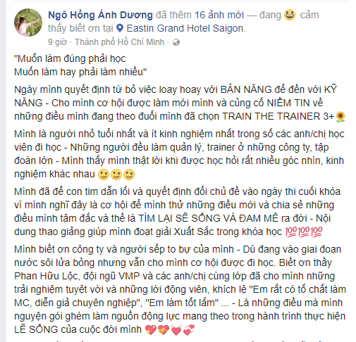 Khóa Học Train The Trainer