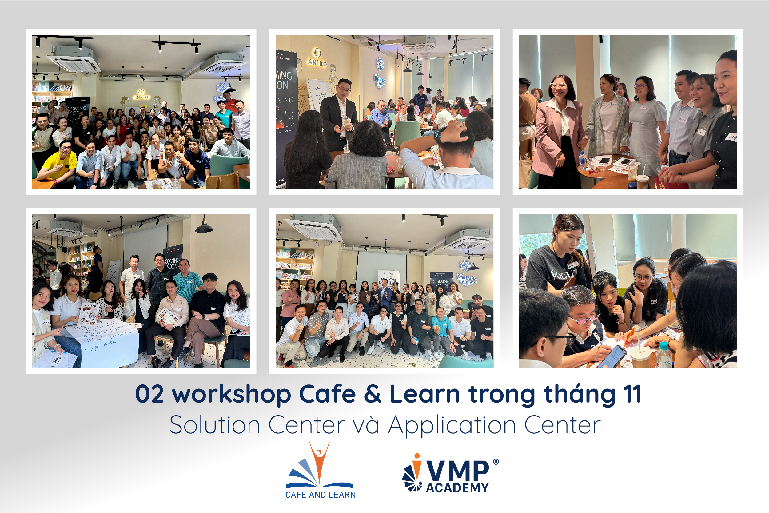 2 sự kiện Cafe and Learn miễn phí trong tháng 11/2024.