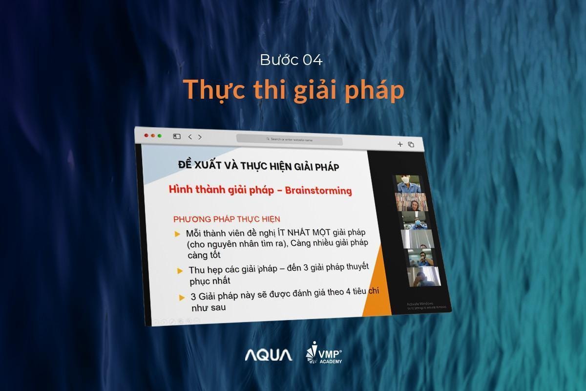 Một khi giải pháp được thông qua, hãy thực hiện ngay! Một khi giải pháp được thông qua, hãy thực hiện ngay!