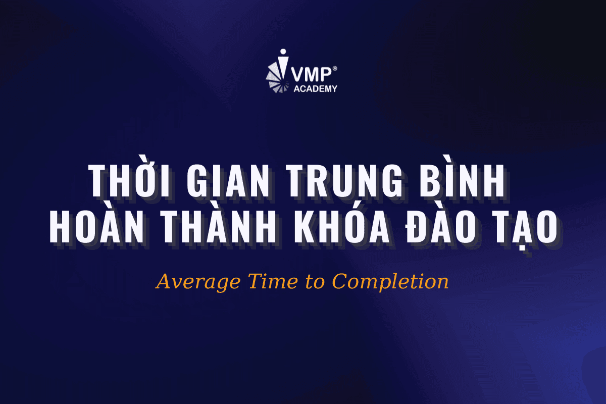 Thời gian trung bình hoàn thành khóa đào tạo là cơ sở để tính ROI Thời gian trung bình hoàn thành khóa đào tạo là cơ sở để tính ROI