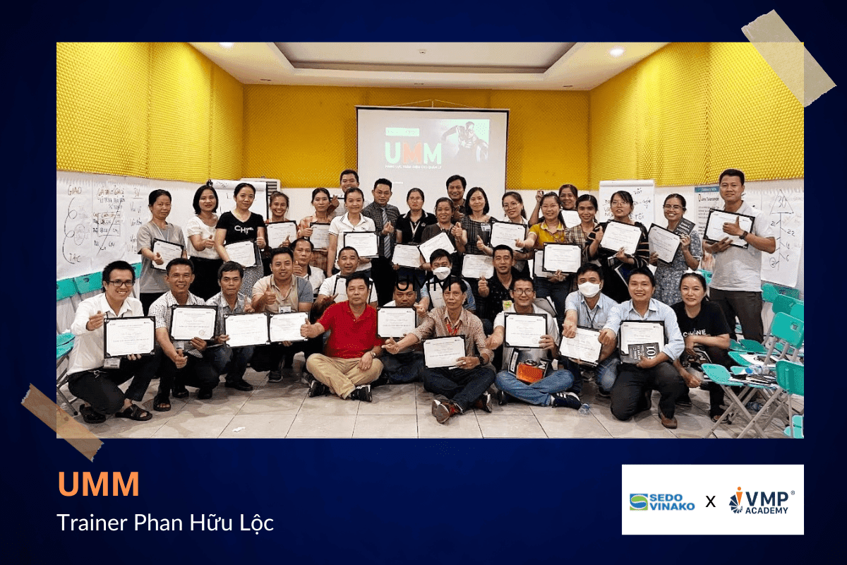 Khóa UMM giúp nâng cao năng lực bền vững cho quản lý dành riêng cho Sedo Vinako. Khóa UMM giúp nâng cao năng lực bền vững cho quản lý dành riêng cho Sedo Vinako.