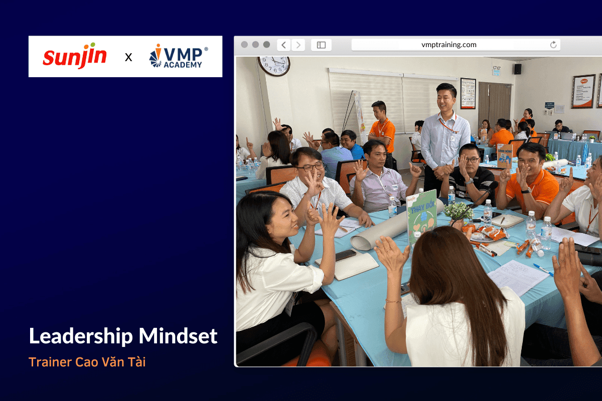 Trang bị tư duy lãnh đạo đúng trong khóa Leadership Mindset. Trang bị tư duy lãnh đạo đúng trong khóa Leadership Mindset.
