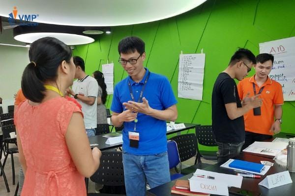 Học viên có 70% để thực hành, luyện tập