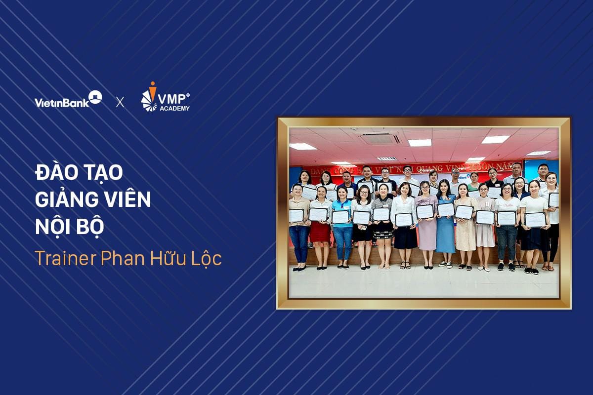 Kết tuần với khóa nâng cao năng lực đào tạo cho đội ngũ quản lý của VietinBank. Kết tuần với khóa nâng cao năng lực đào tạo cho đội ngũ quản lý của VietinBank.