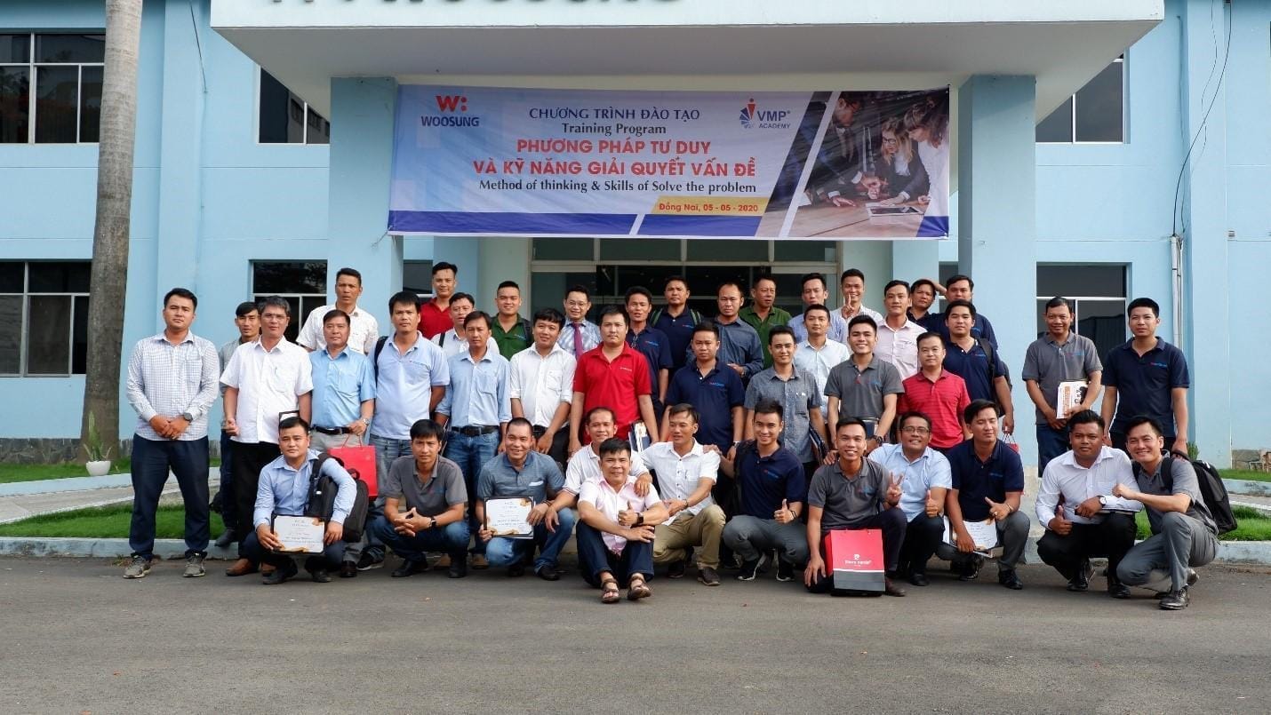 Woosung - Khóa đào tạo “Phương pháp tư duy và giải quyết vấn đề”