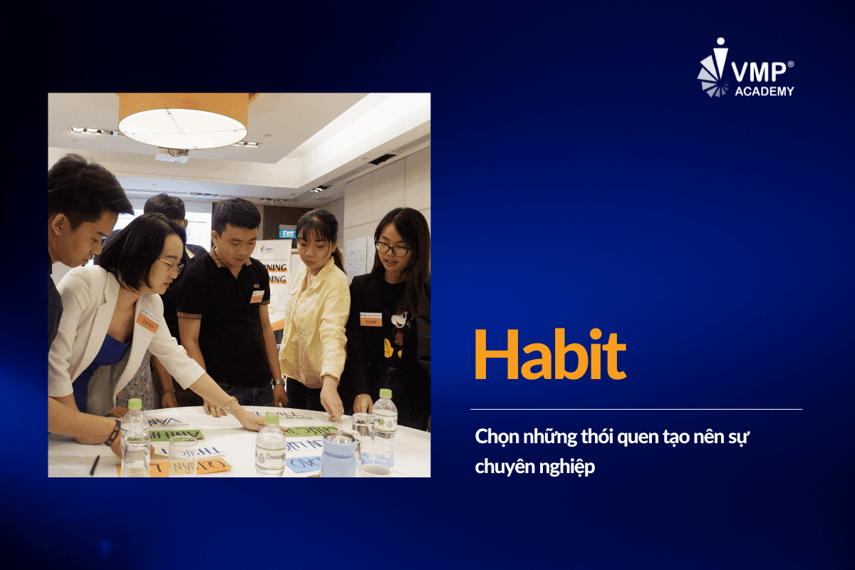 Yếu tố cuối cùng để xây dựng bộ khung năng lực là Habit. Yếu tố cuối cùng để xây dựng bộ khung năng lực là Habit.