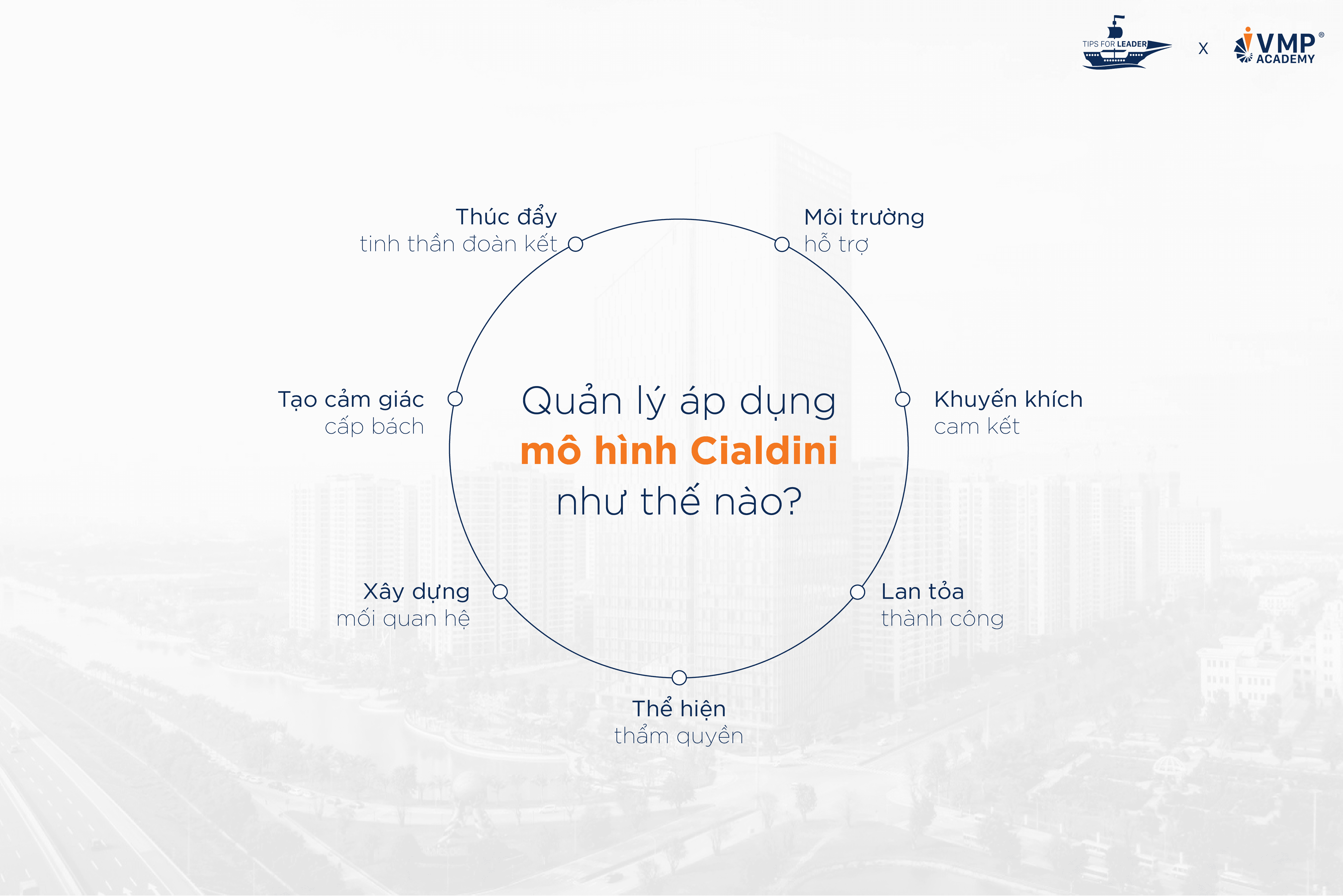 Cách áp dụng mô hình lãnh đạo Cialdini.