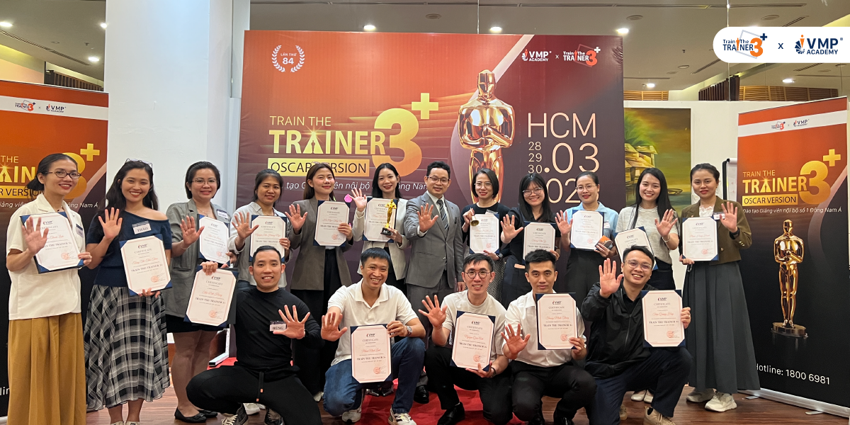 Khóa đào tạo kỹ năng dẫn giảng - Train The Trainer 3+.