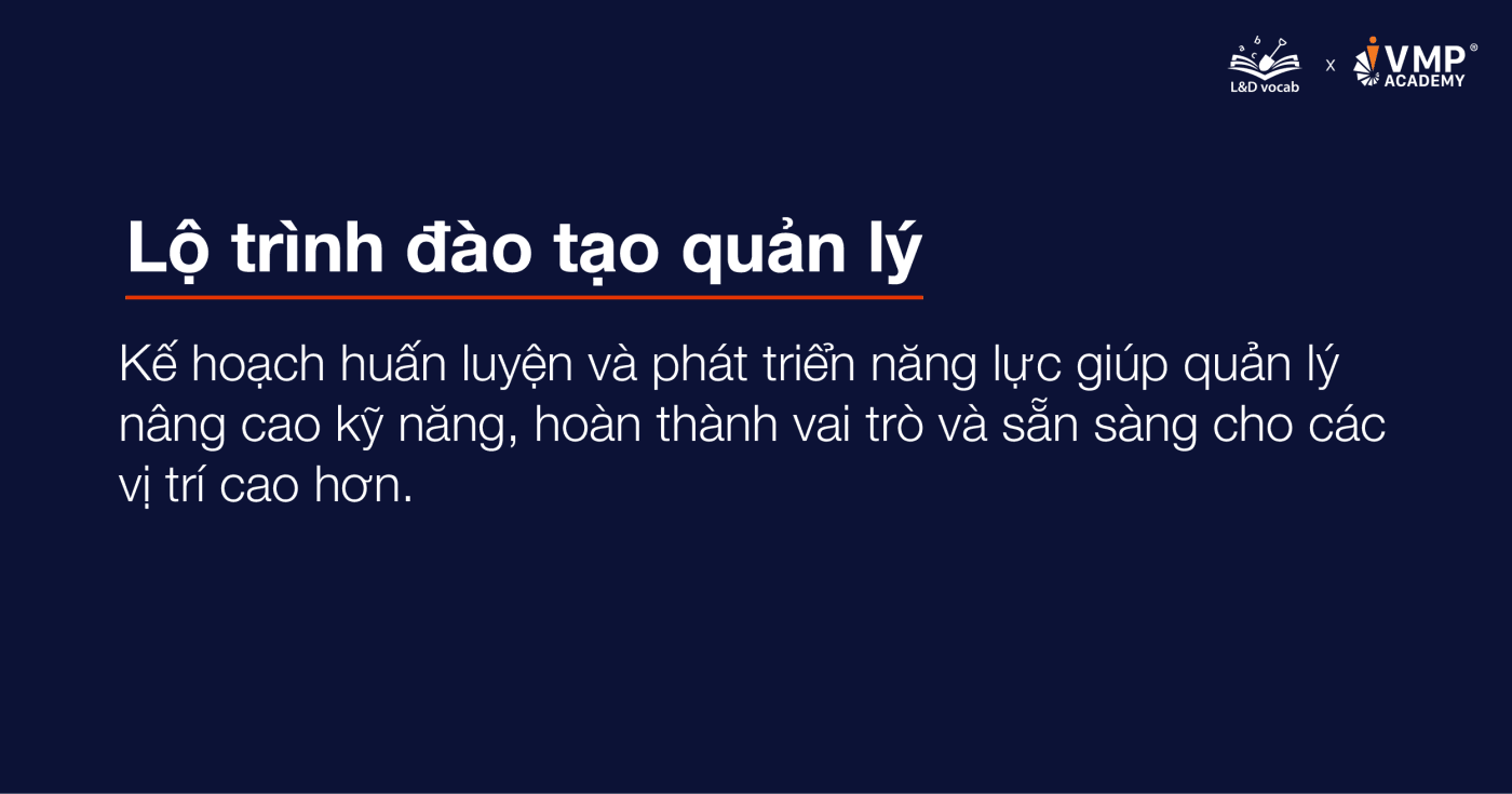Lộ trình phát triển quản lý là gì?