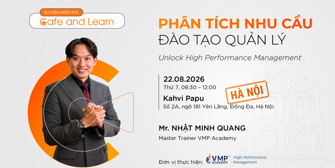 CFL tháng 08 Hà Nội: Phân tích nhu cầu đào tạo quản lý.
