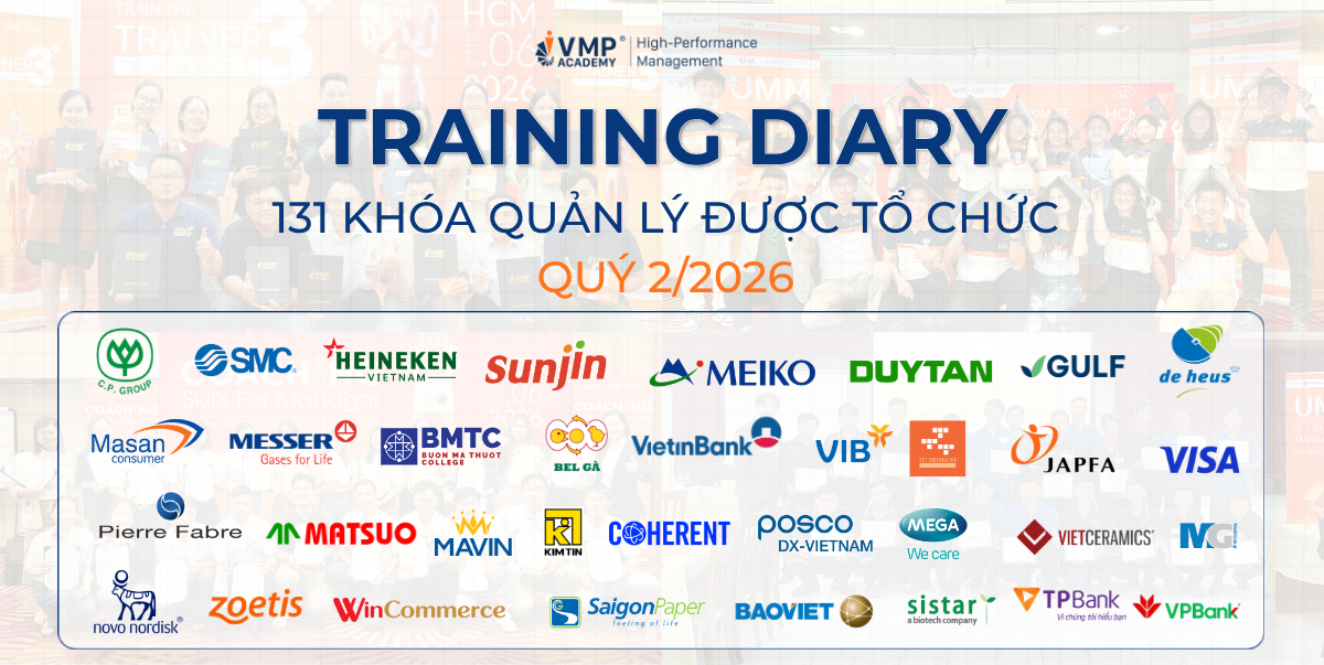khóa quản lý - Training diary quý 2/2026 khóa quản lý - Training diary quý 2/2026