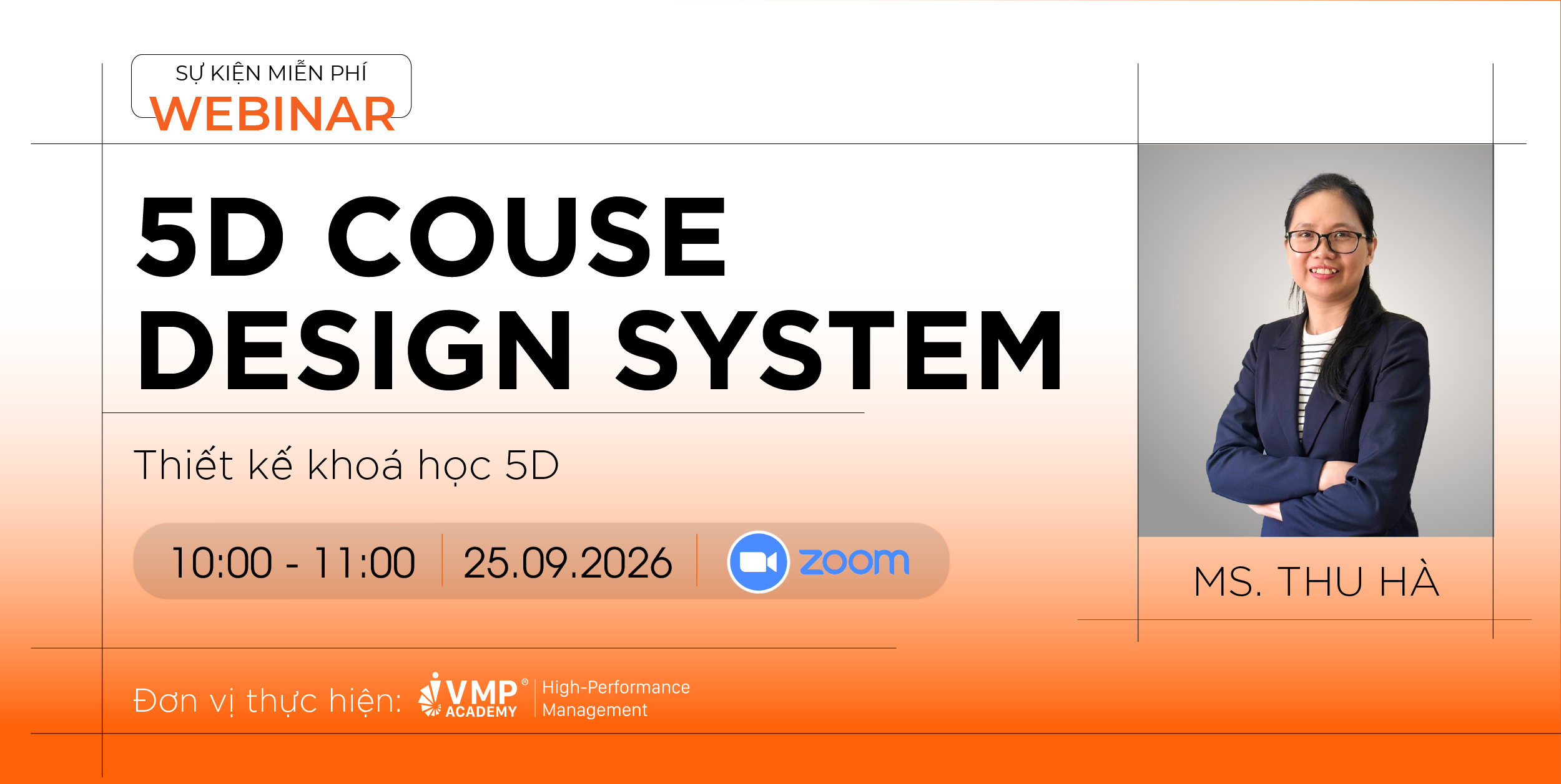 Webinar 5D Course Design System - Thiết kế khóa học 5D Webinar 5D Course Design System - Thiết kế khóa học 5D
