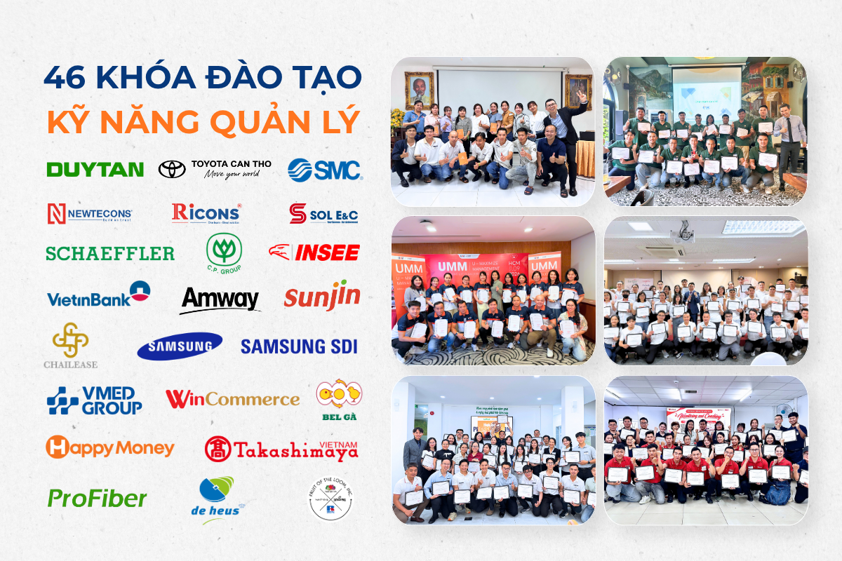 100 khóa đào tạo quản lý của VMP Academy trong tháng 8-9/2026 100 khóa đào tạo quản lý của VMP Academy trong tháng 8-9/2026