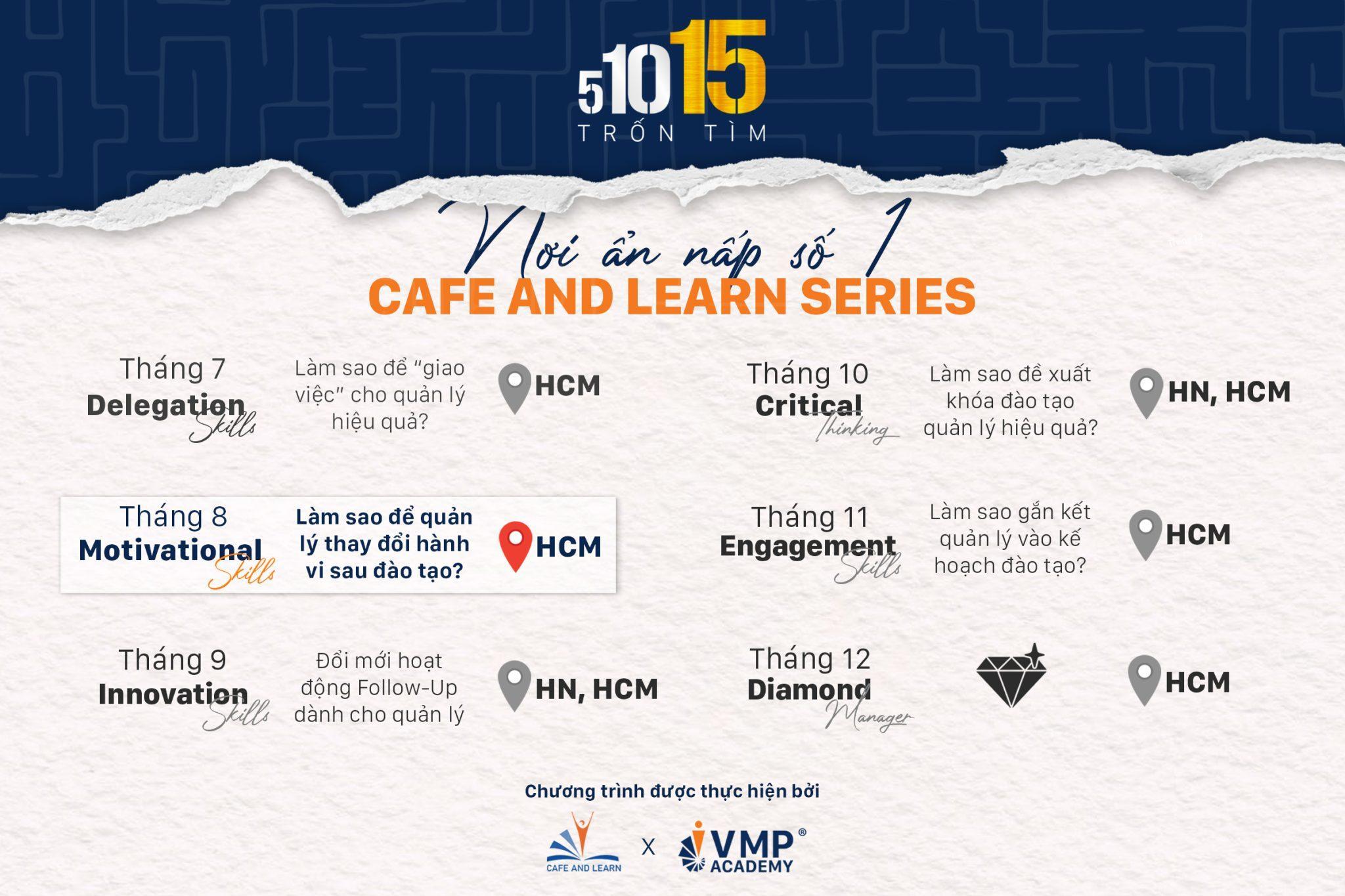 Series Cafe and Learn 5 su kien 1