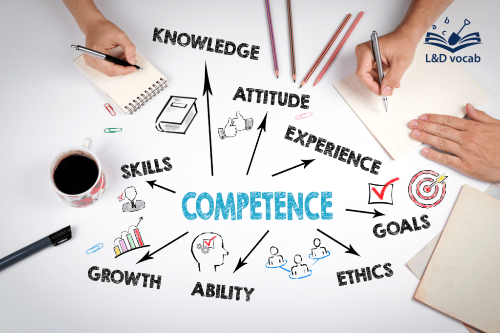 Training competencies là bộ tổng hợp kiến thức, kỹ năng, hành vi mà người làm đào tạo phải có.