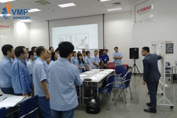 Học viên lớp “Coaching Skills For Managers” tại Yamaha