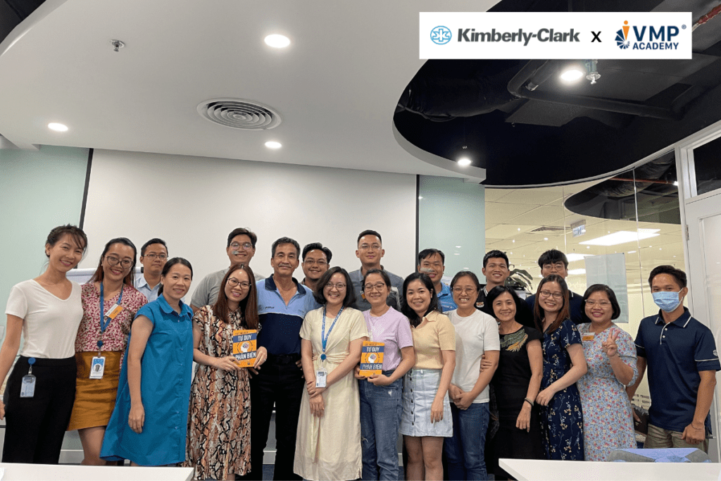 Đồng hành cùng Trainer Nguyễn Chí Bình trong khóa Critical Thinking dành riêng cho Kimberly-Clark.