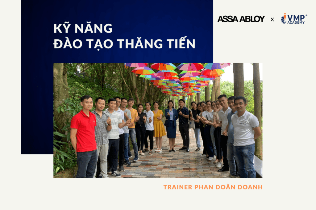 Đồng hành cùng Trainer Phan Doãn Doanh trong khóa học dành riêng cho ASSA ABLOY.